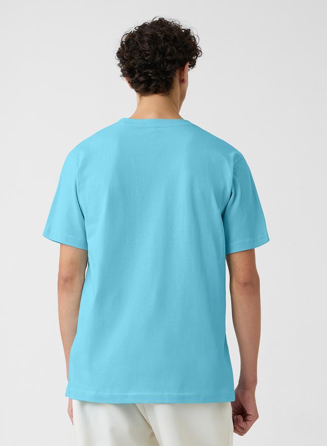 ذا سوليد ستور تيشيرت قطني بقصة مريحة - Image 4